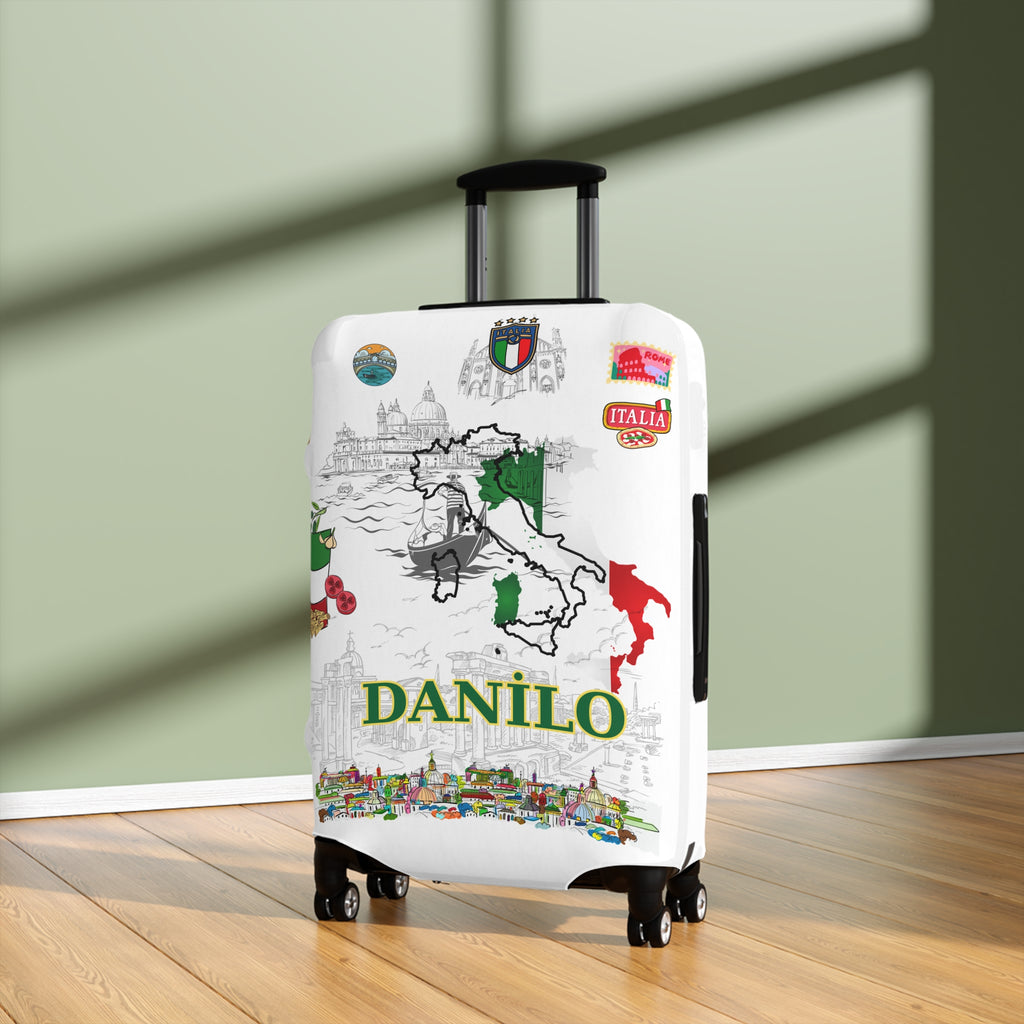 İtaly Map Luggage Cover