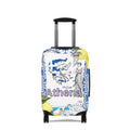 Greece Map Luggage Cover