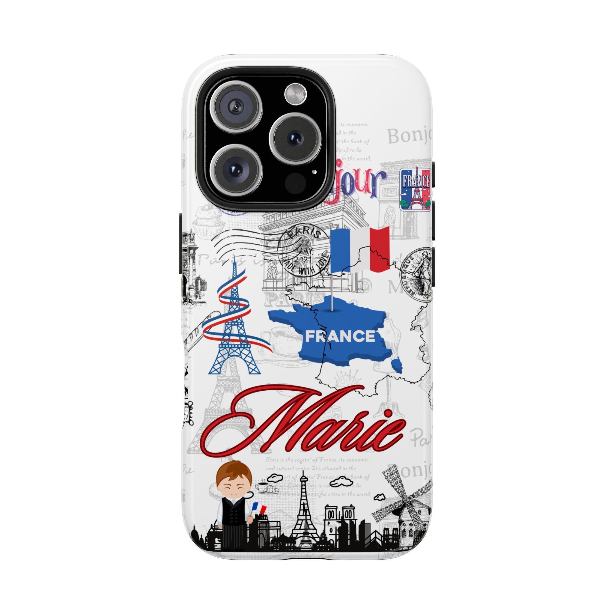 Personalised France Phone Case