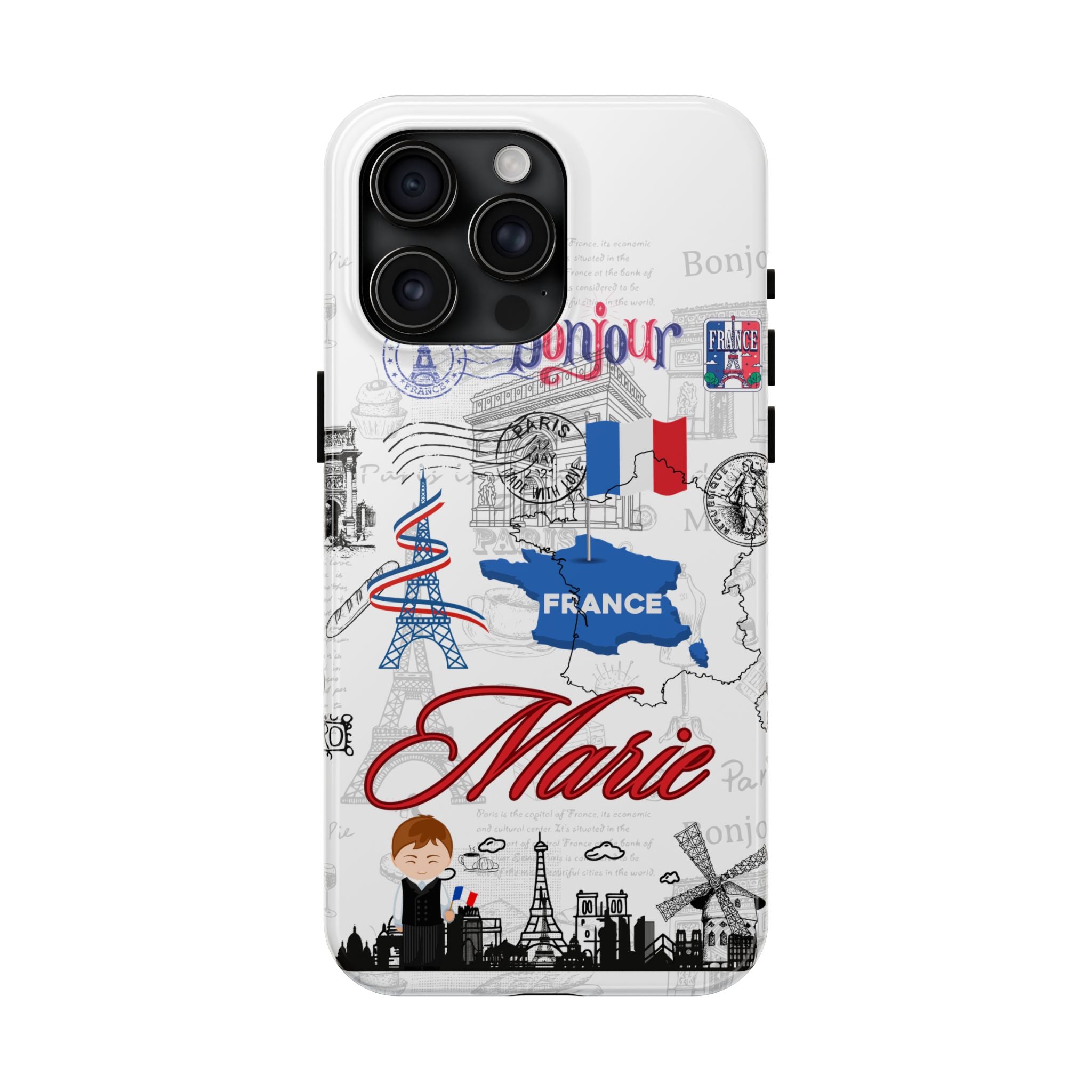 Personalised France Phone Case
