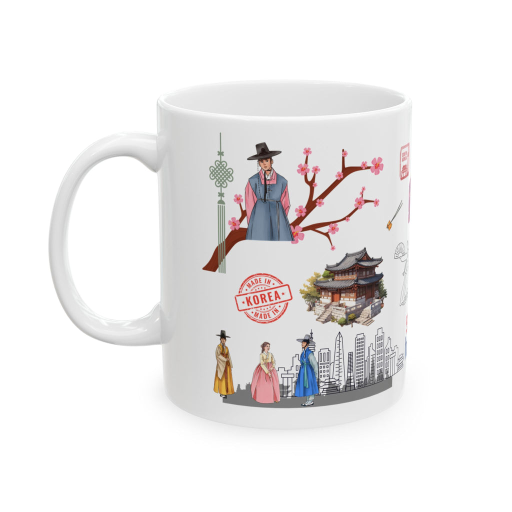 South Korea Personalized Mug - Custom name gift