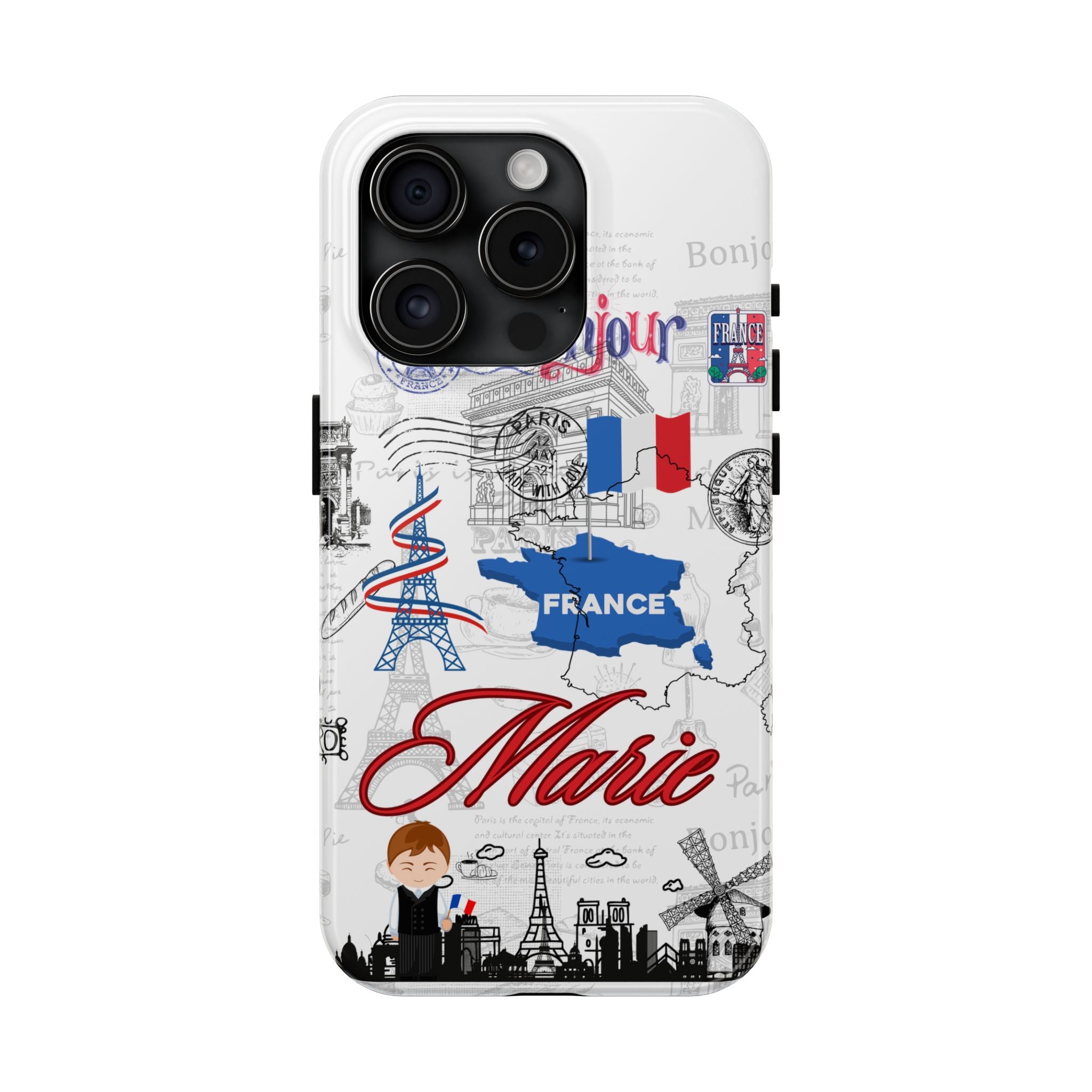 Personalised France Phone Case