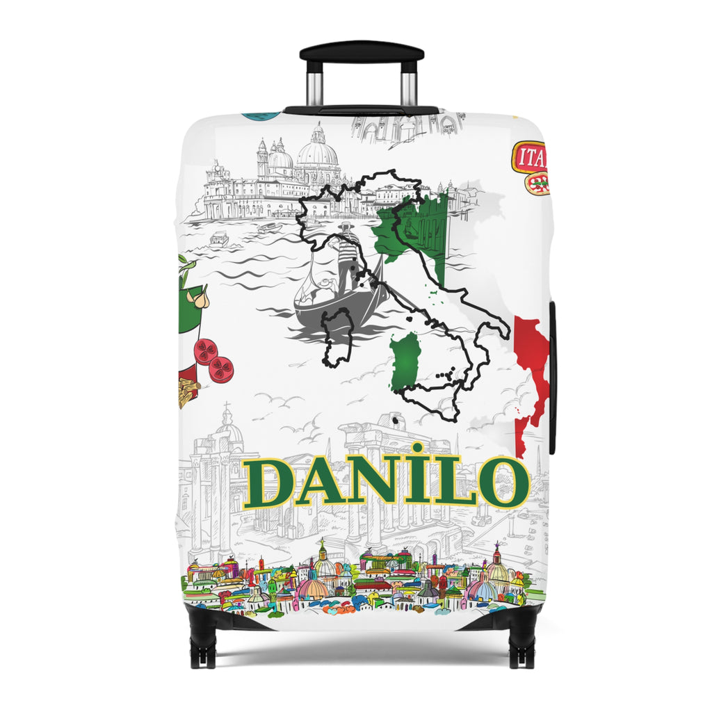 İtaly Map Luggage Cover