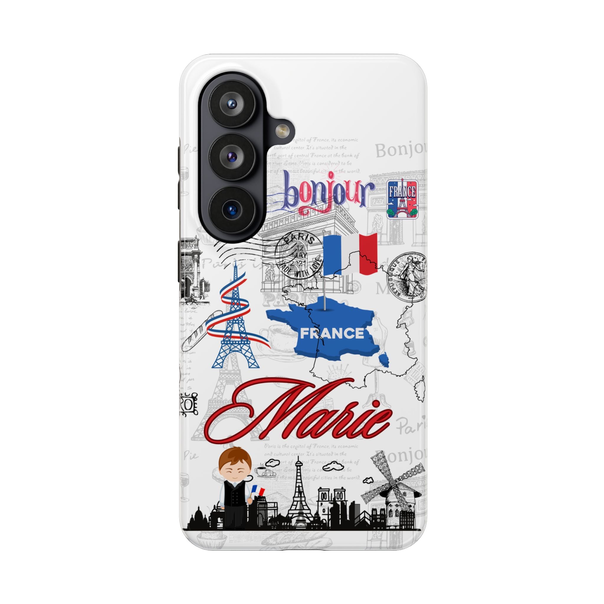 Personalised France Phone Case
