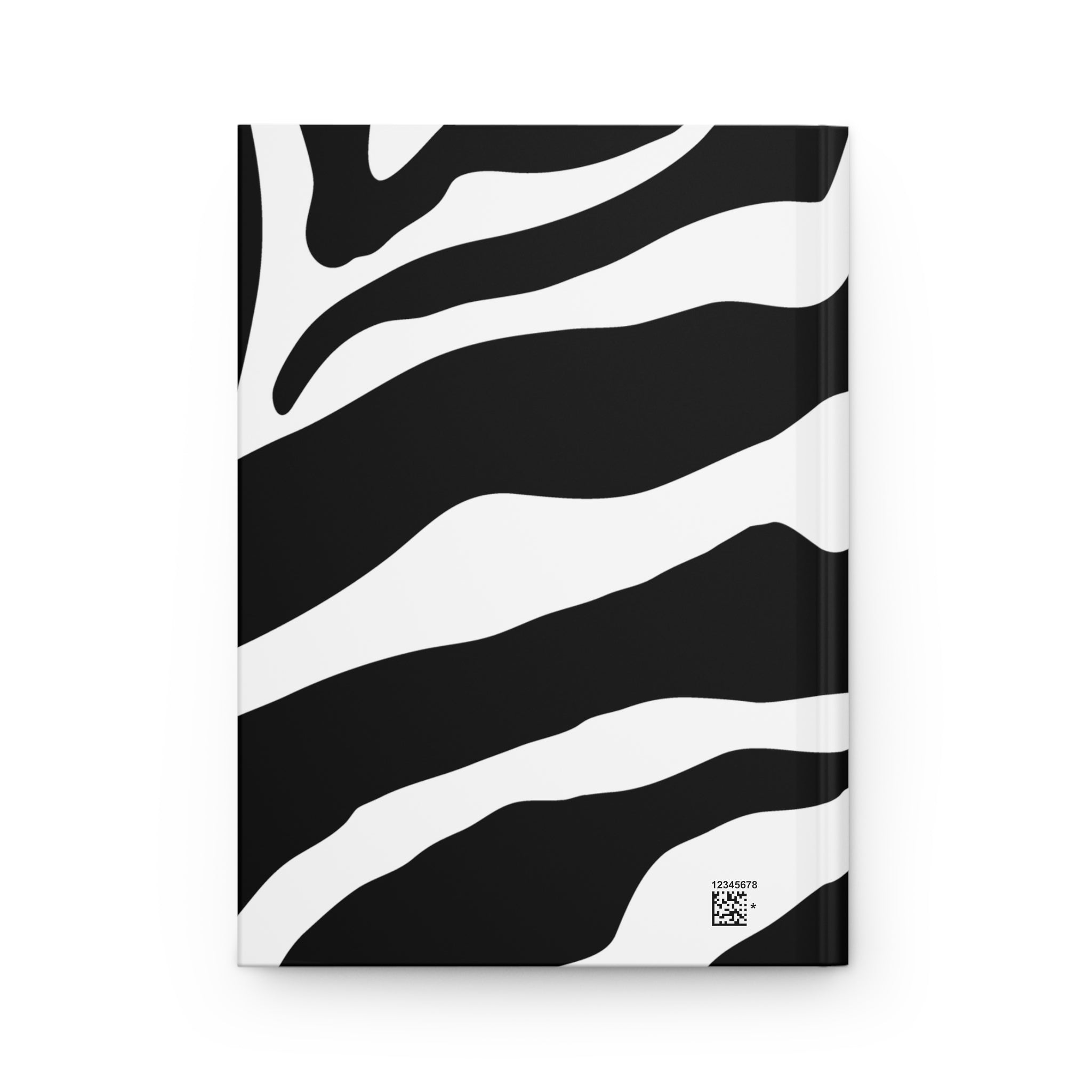 Personalized Zebra Hardcover Journal — "Jennifer" Motivational Notebook (Blessed • Grateful • Fearless)