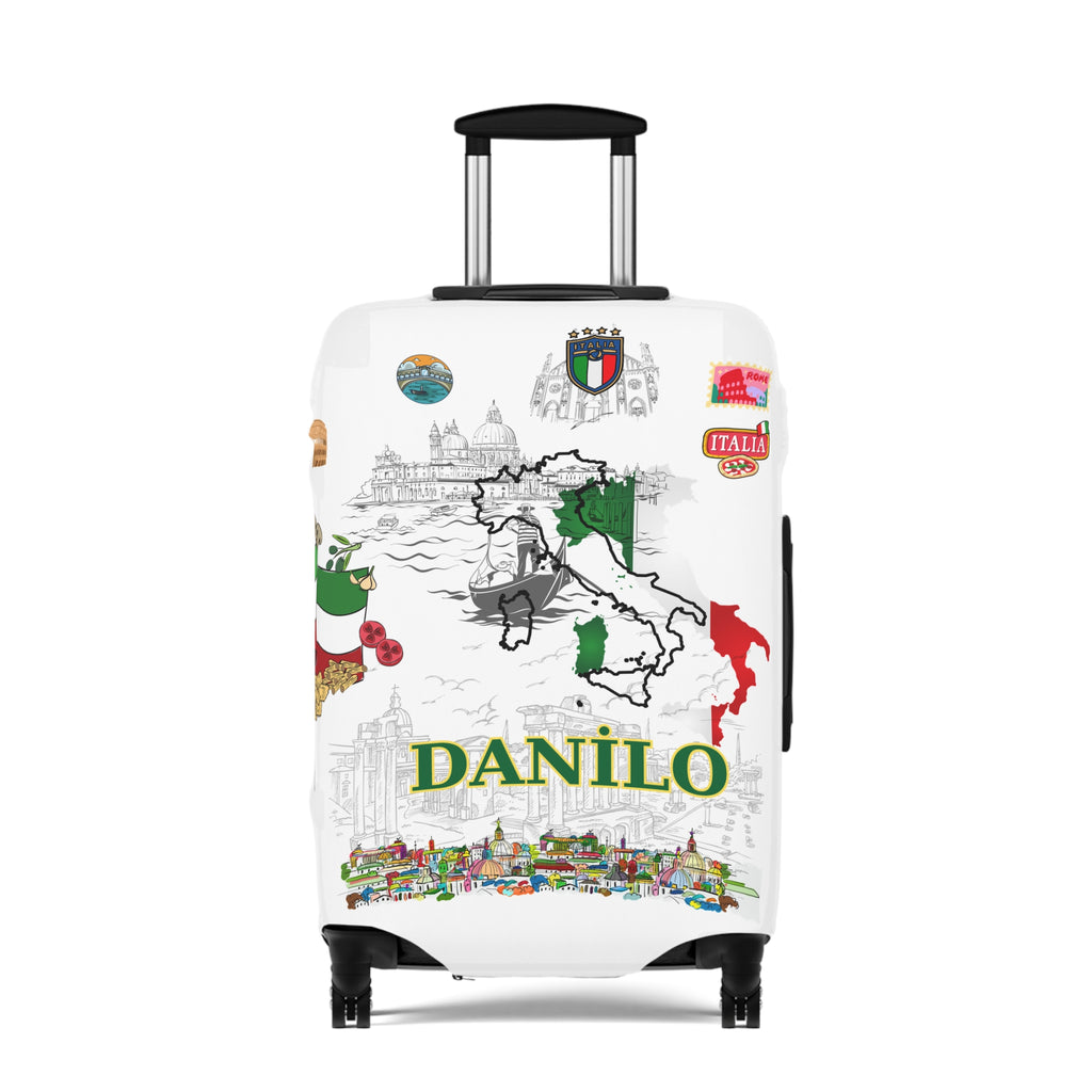 İtaly Map Luggage Cover