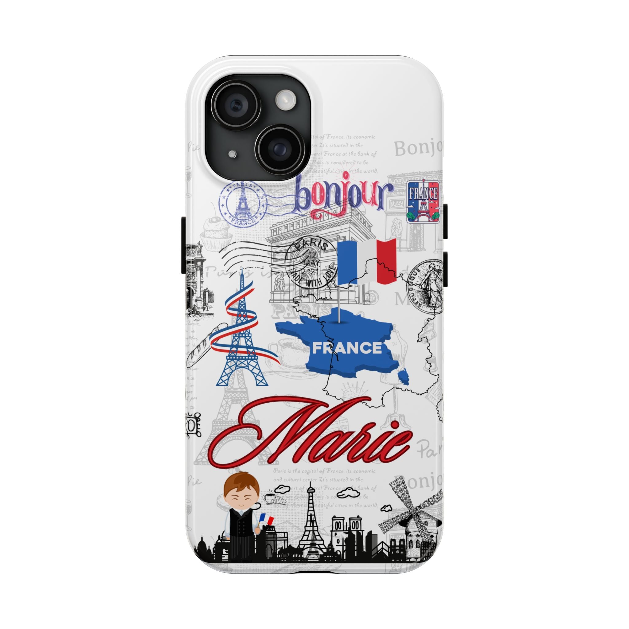 Personalised France Phone Case