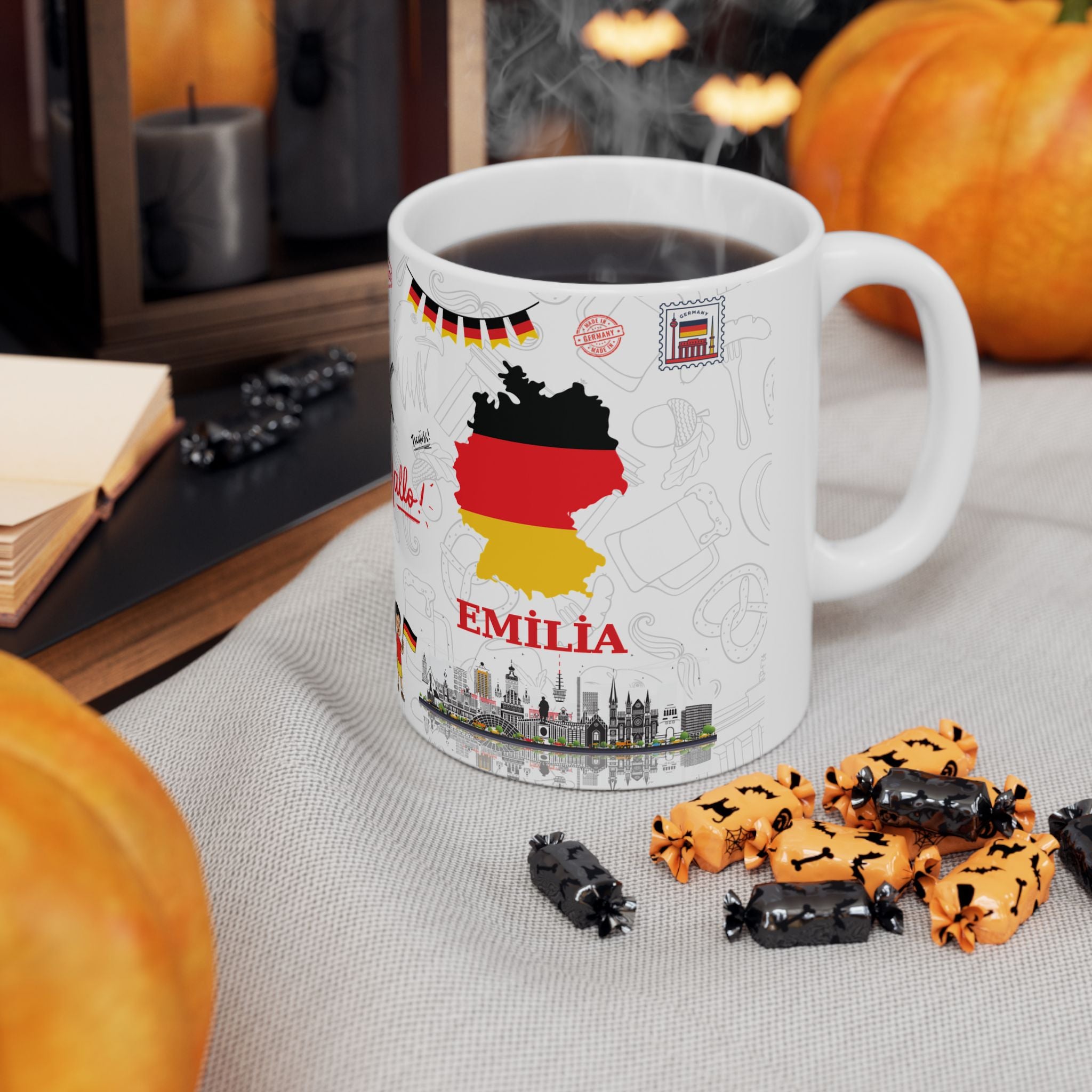 Germany Personalized Mug - Custom name gift