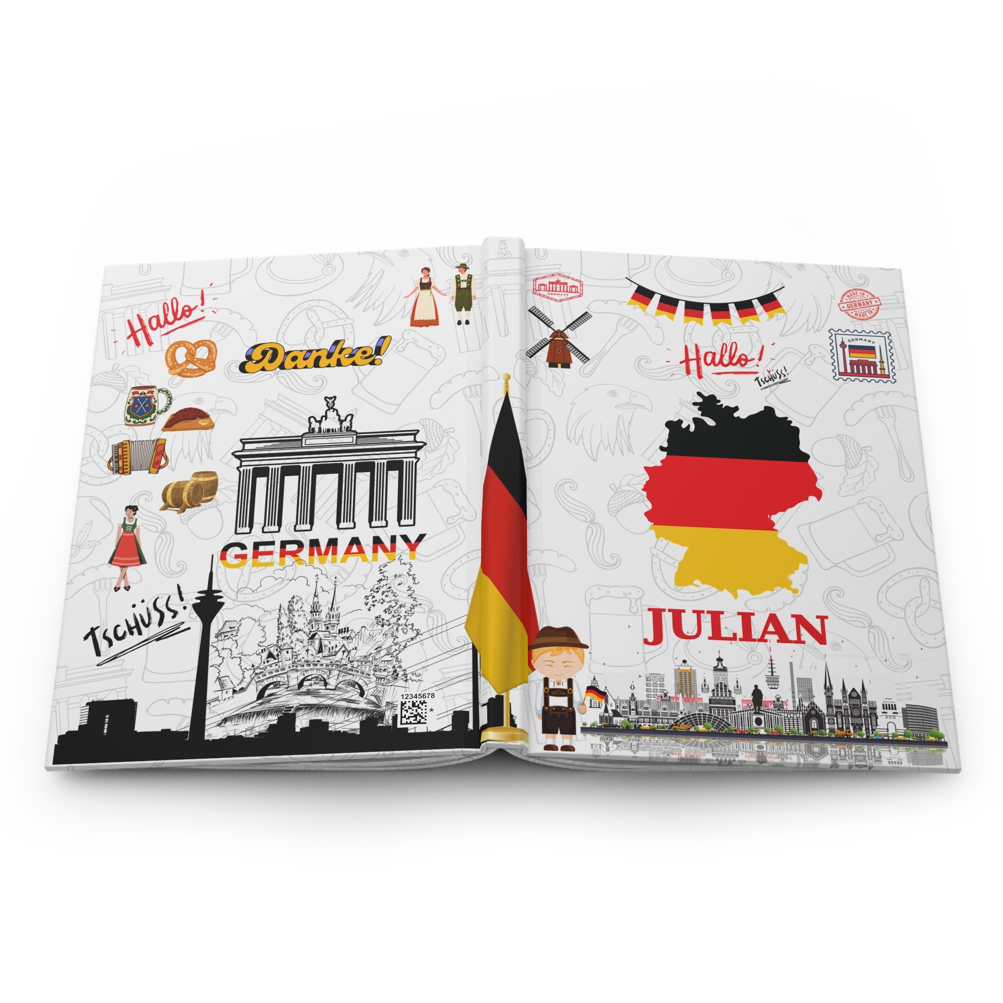 Germany Hardcover Journal