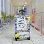 Greece Map Luggage Cover
