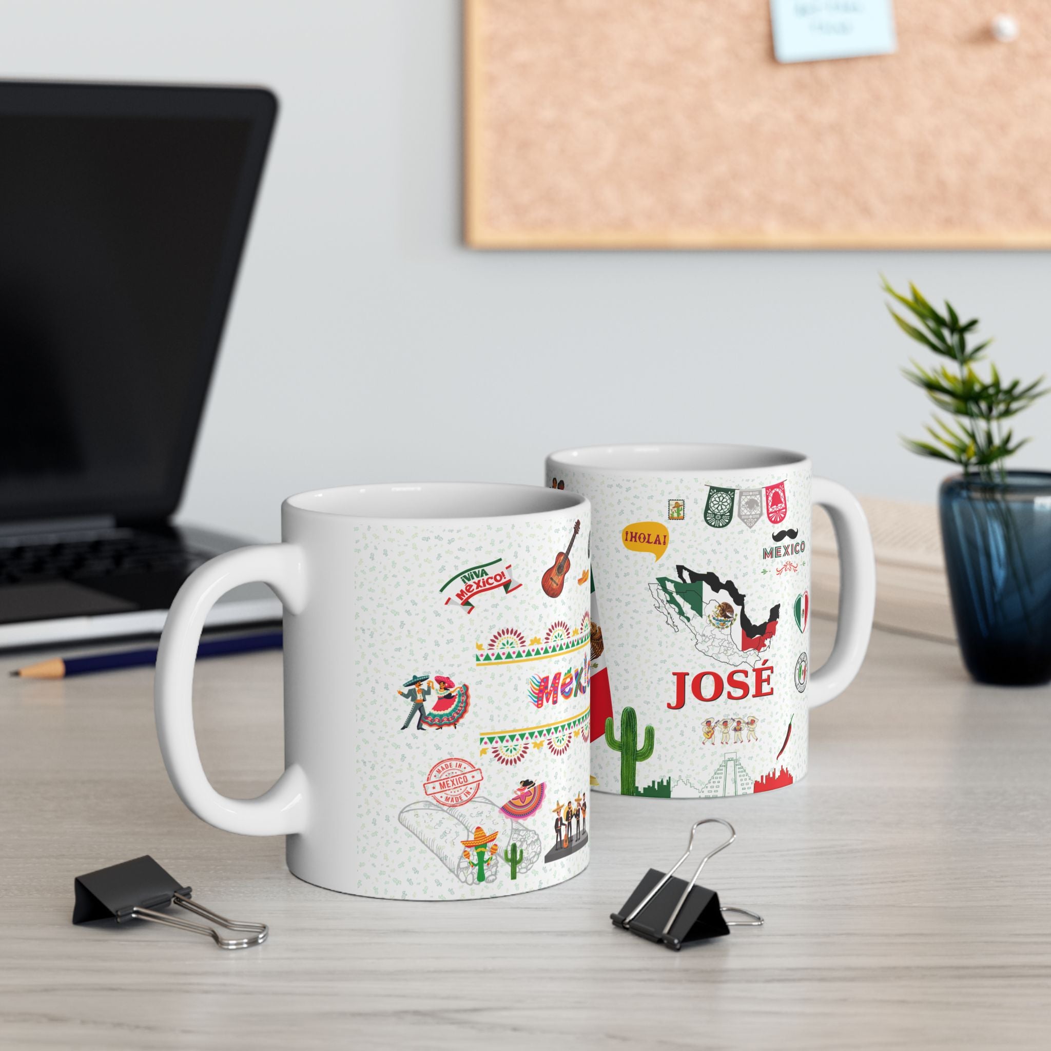Mexico Personalized Mug - Custom name gift