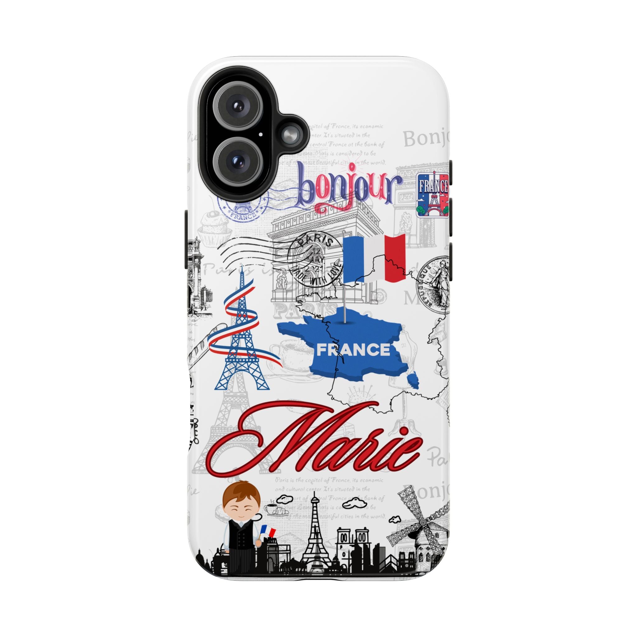 Personalised France Phone Case