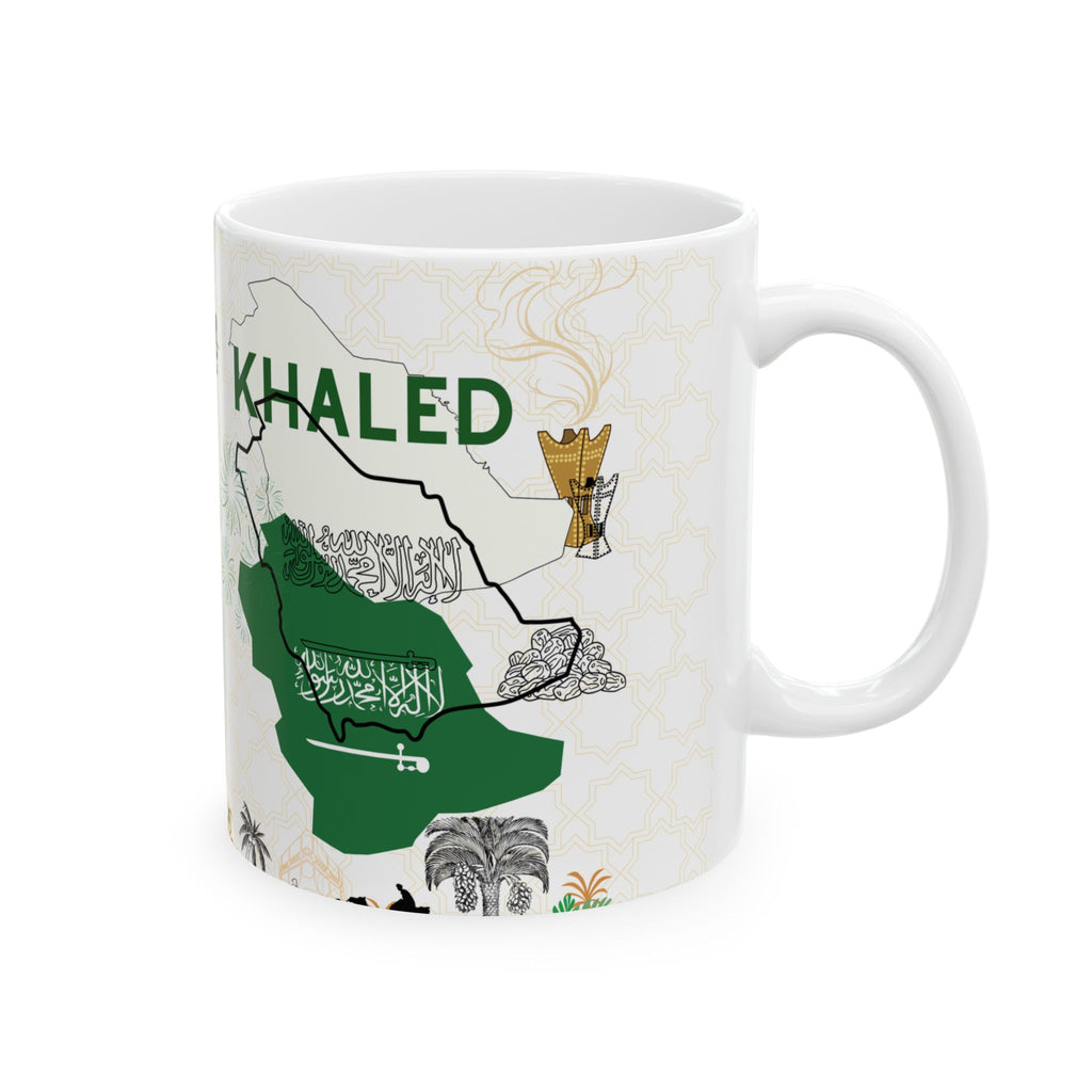 Saudi arabia Personalized Mug - Custom name gift