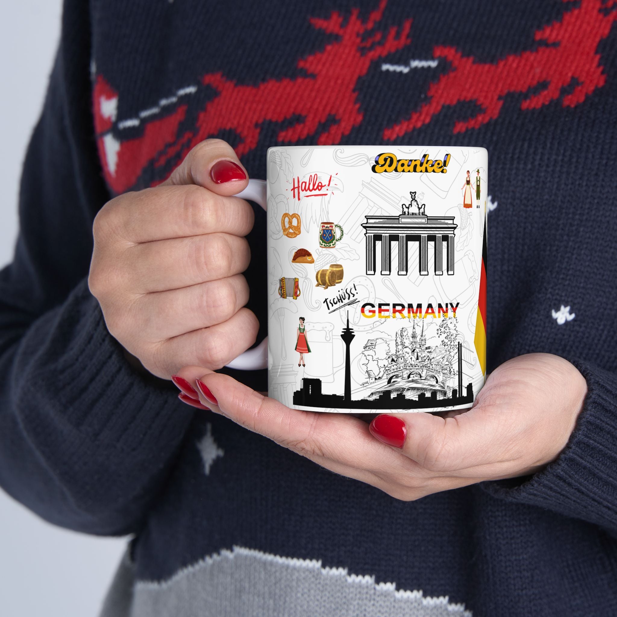 Germany Personalized Mug - Custom name gift