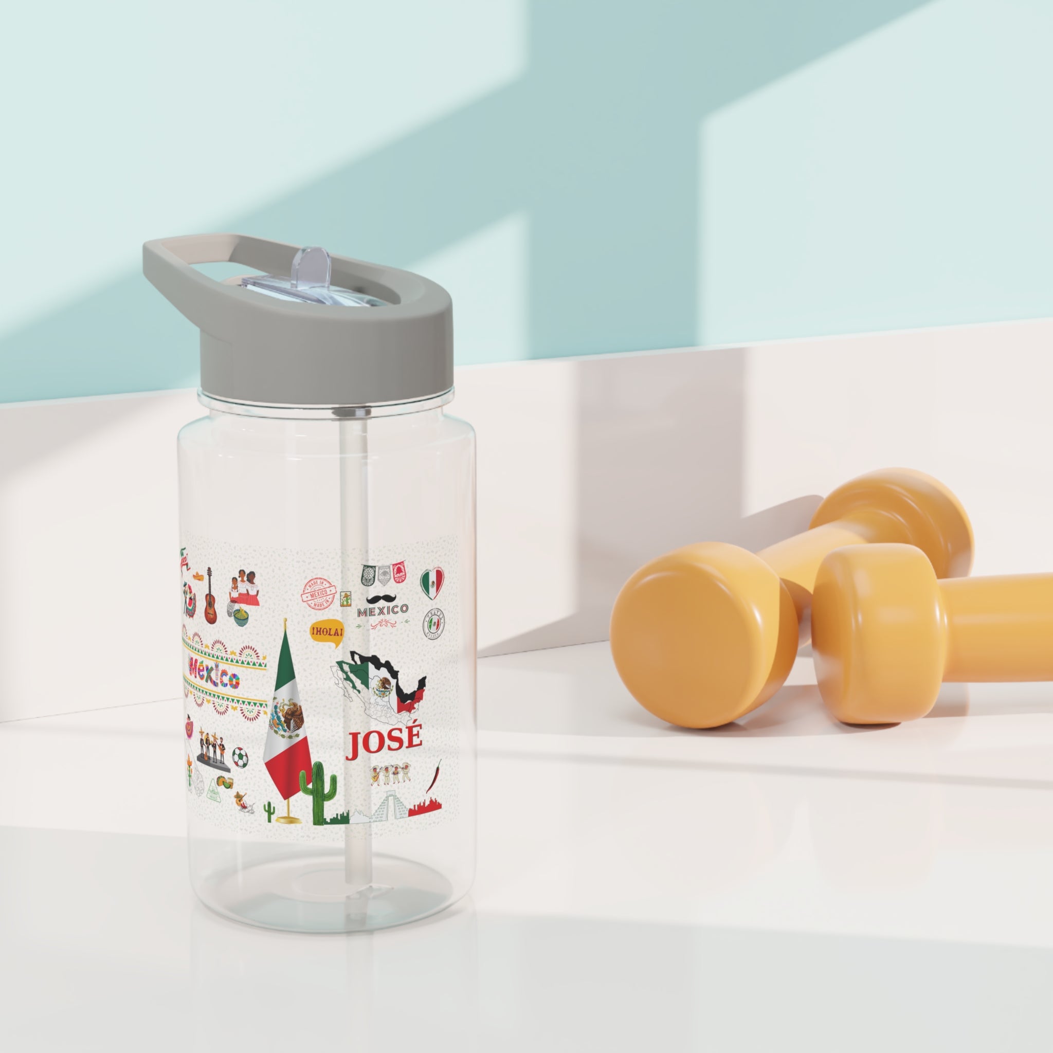 Mexico Travel Water Bottle