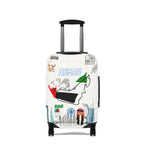 Dubai Map Luggage Cover