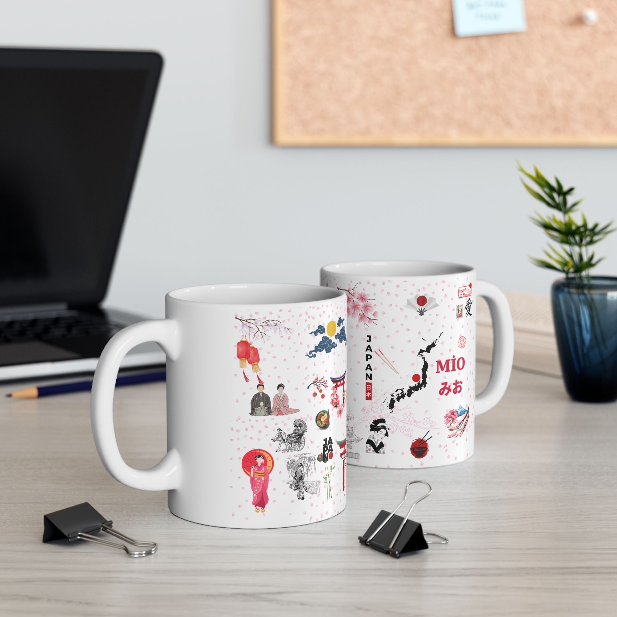 Japan Personalized Mug - Custom name gift