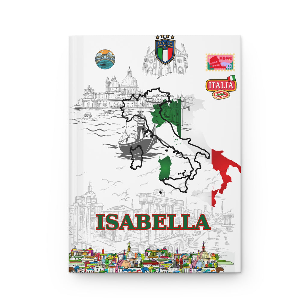 Italy Hardcover Journal — Matte Travel Notebook