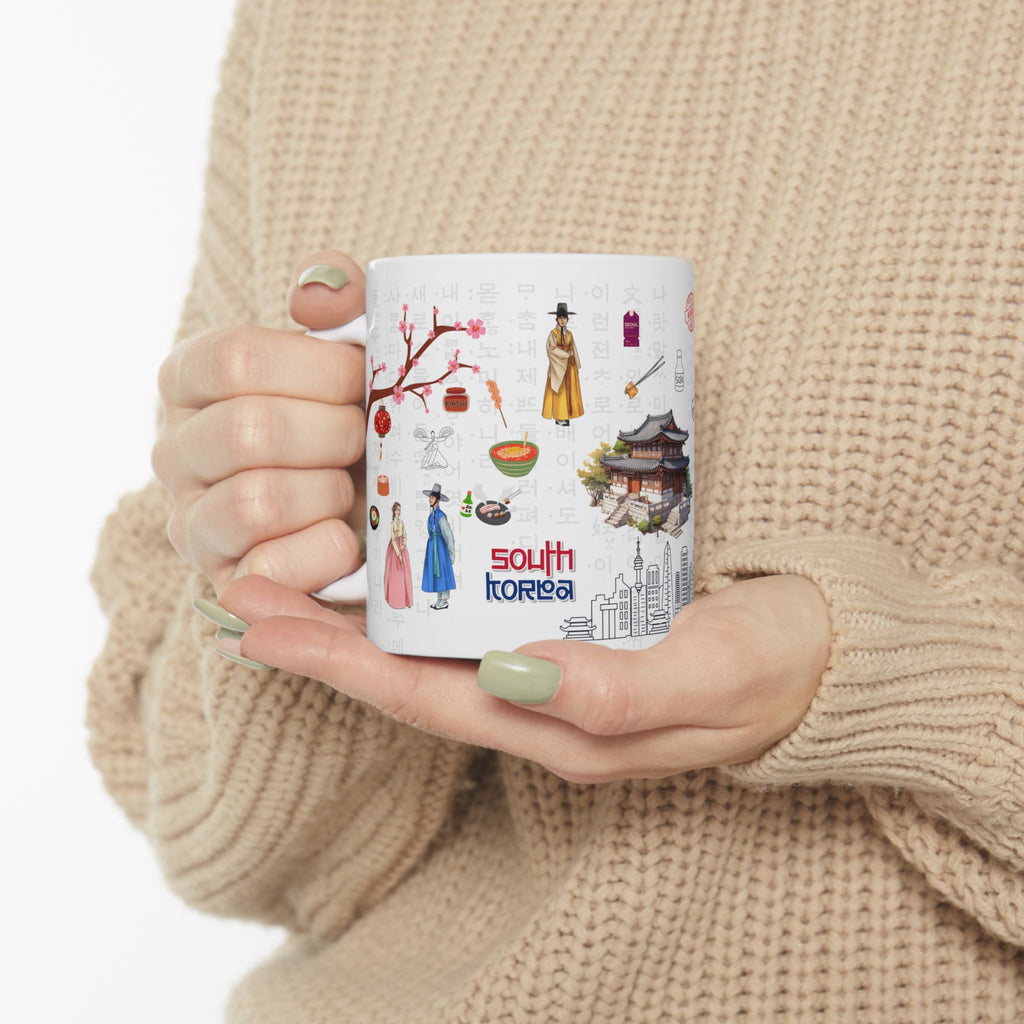 South korea Personalized Mug - Custom name gift