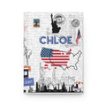 United states  Hardcover Journal — Matte Travel Notebook