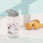 South korea Travel Water Bottle