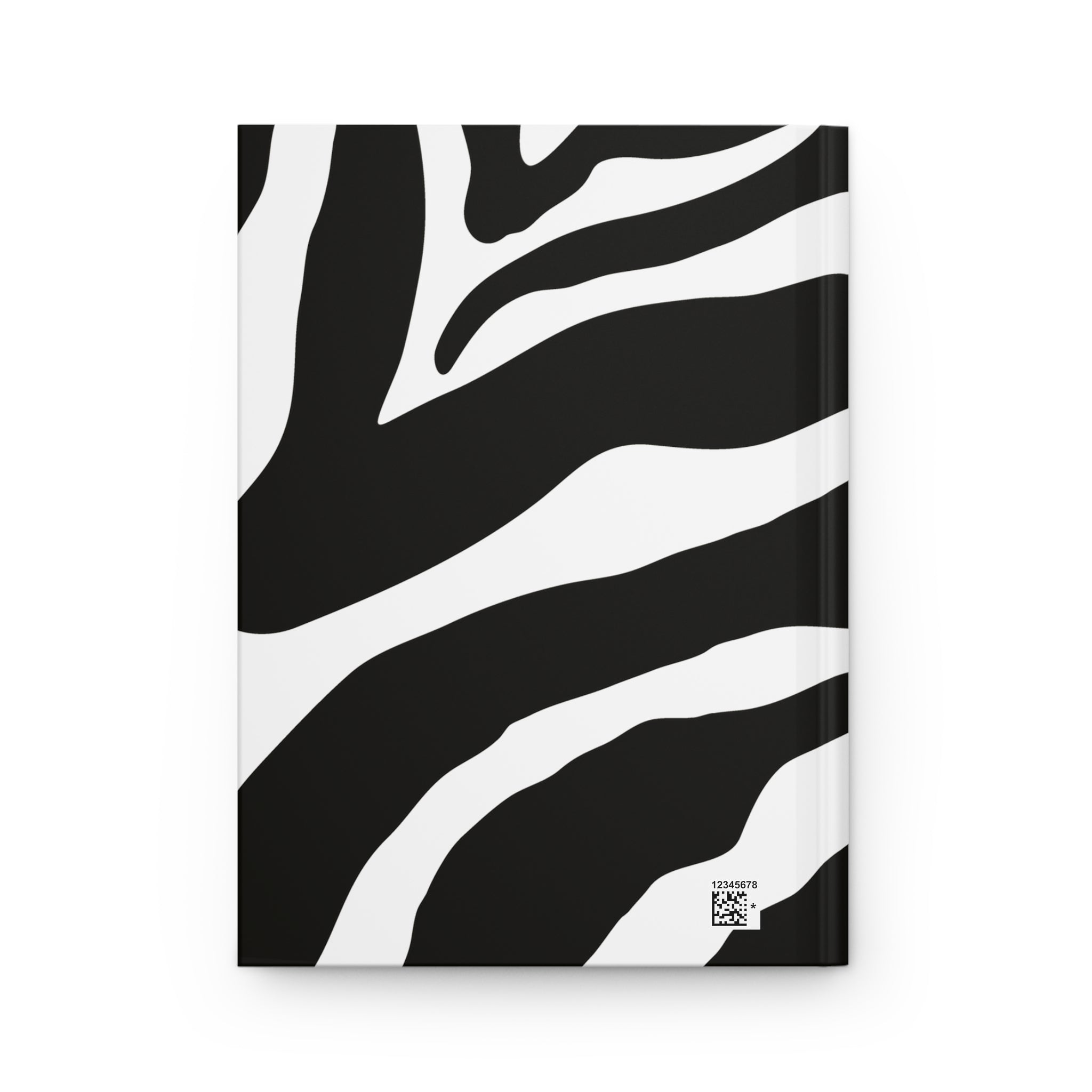 Zebra Luxe Hardcover Journal — Personalized "Kaylie" Gold Script