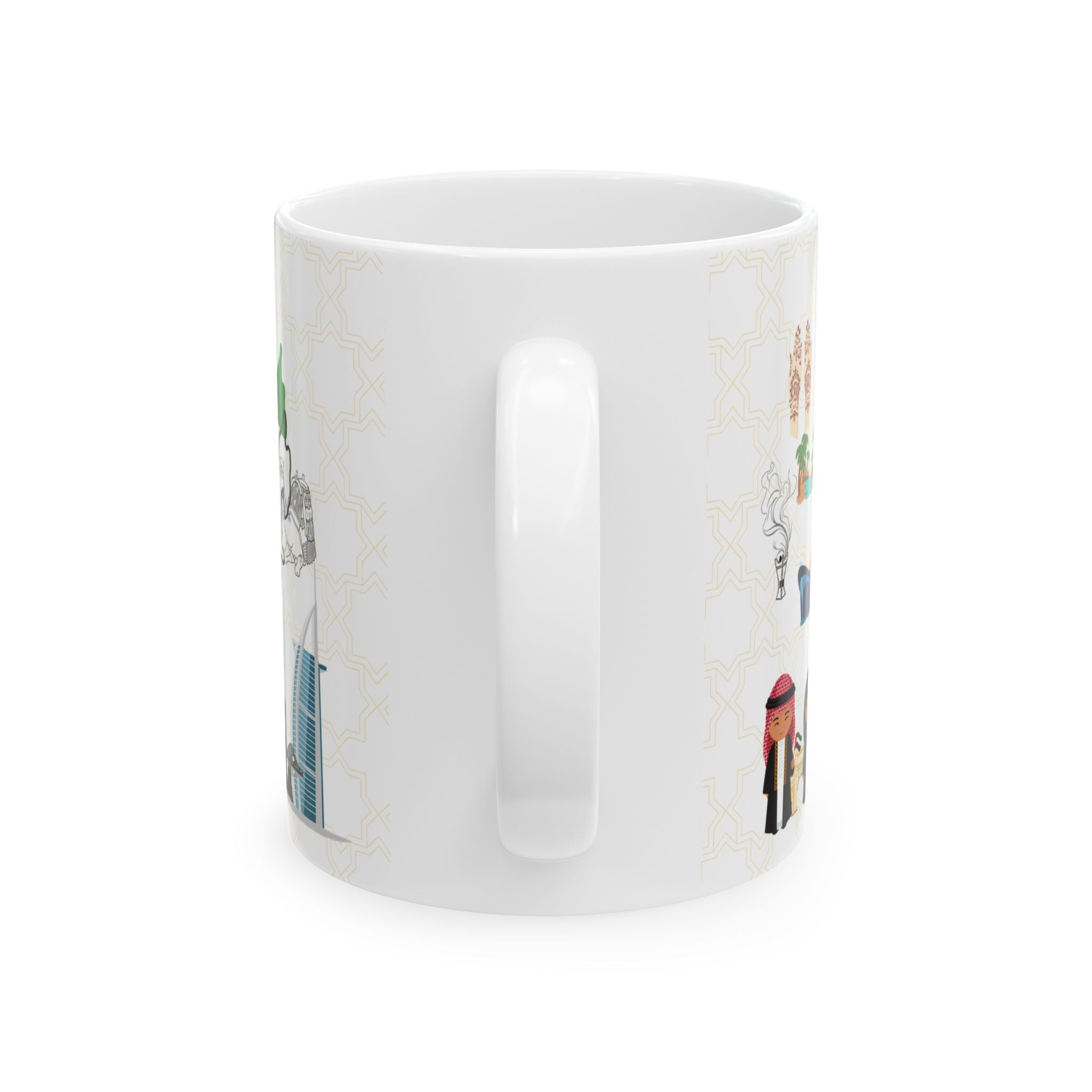 Dubai Personalized Mug - Custom name gift
