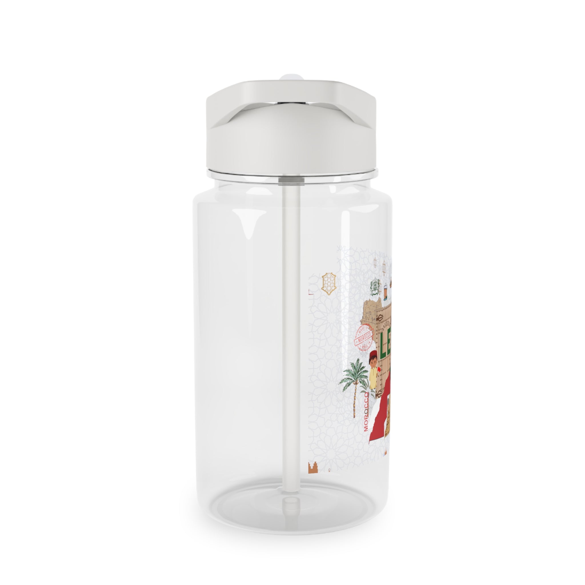 Morocco Travel Water Bottle