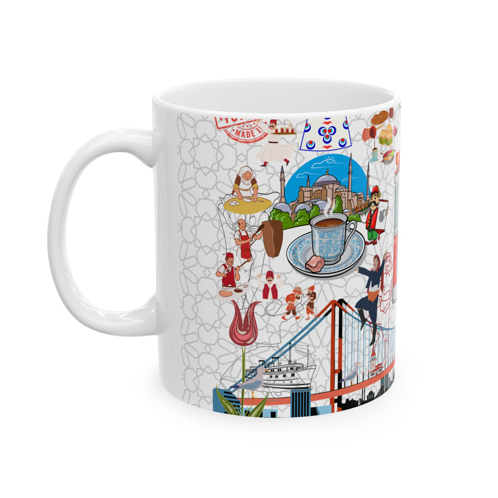 Turkey Personalized Mug - Custom name gift