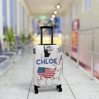 USA Map Luggage Cover