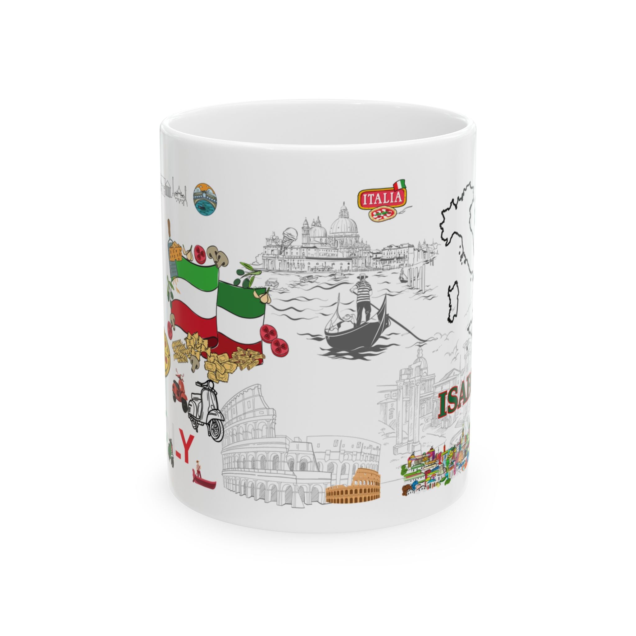 Italy Personalized Mug - Custom Name gift