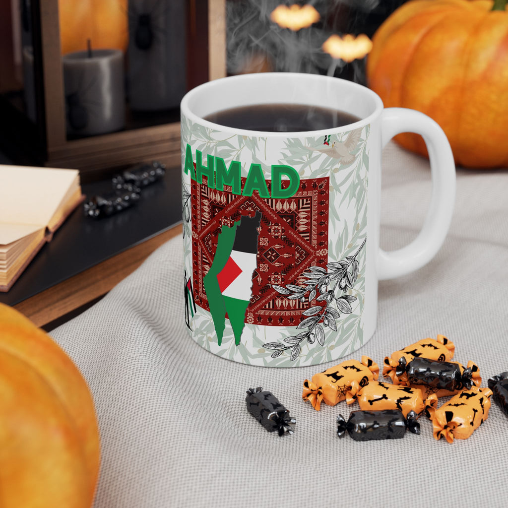 Palestine Personalized Mug - Custom name gift