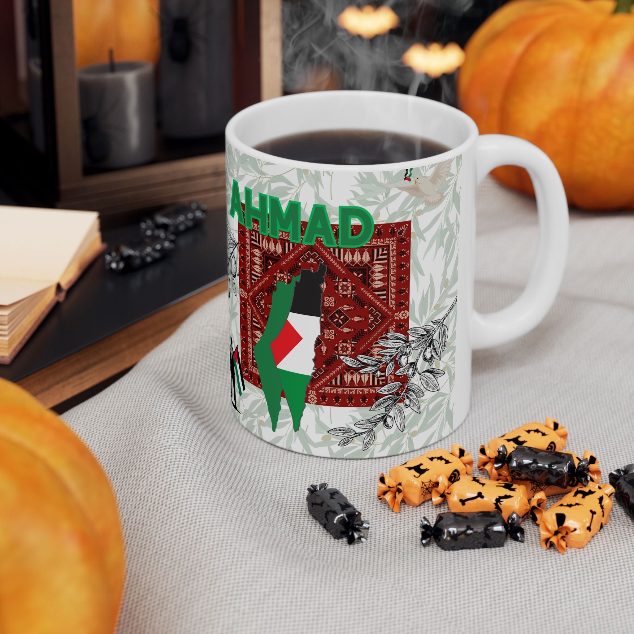 Palestine Personalized Mug - Custom name gift