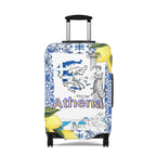 Greece Map Luggage Cover