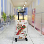 Morocco Map Luggage Cover