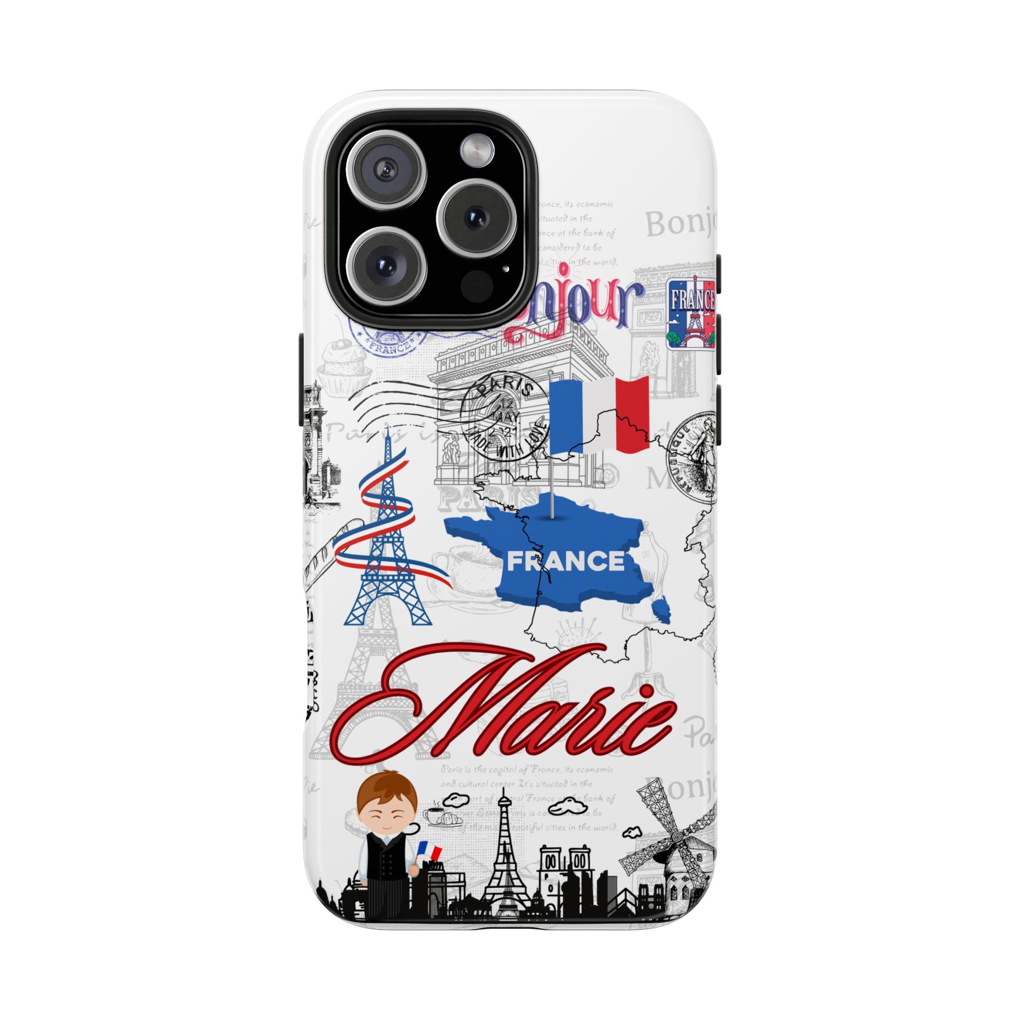Personalised France Phone Case