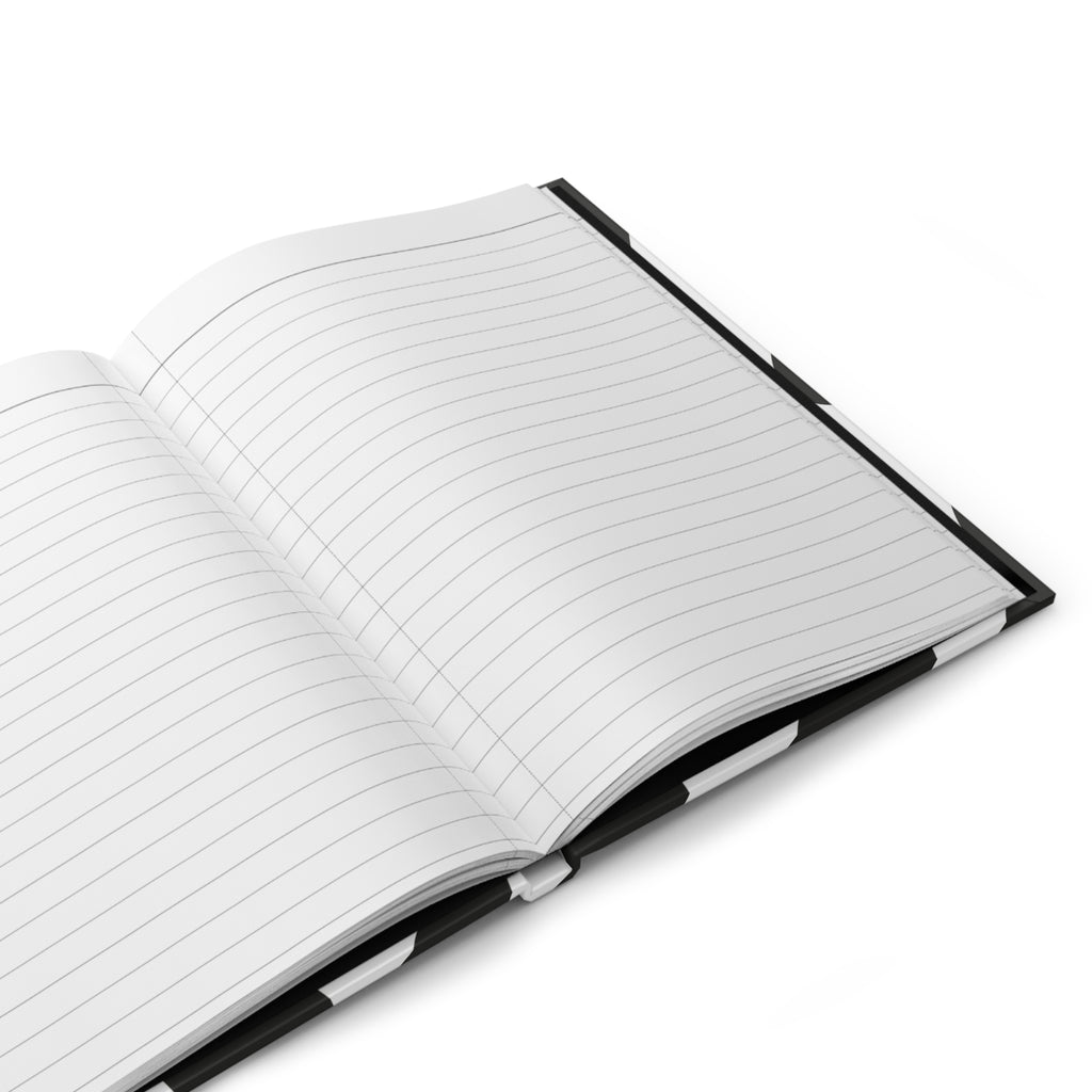 Zebra Luxe Hardcover Journal — Personalized "Kaylie" Gold Script
