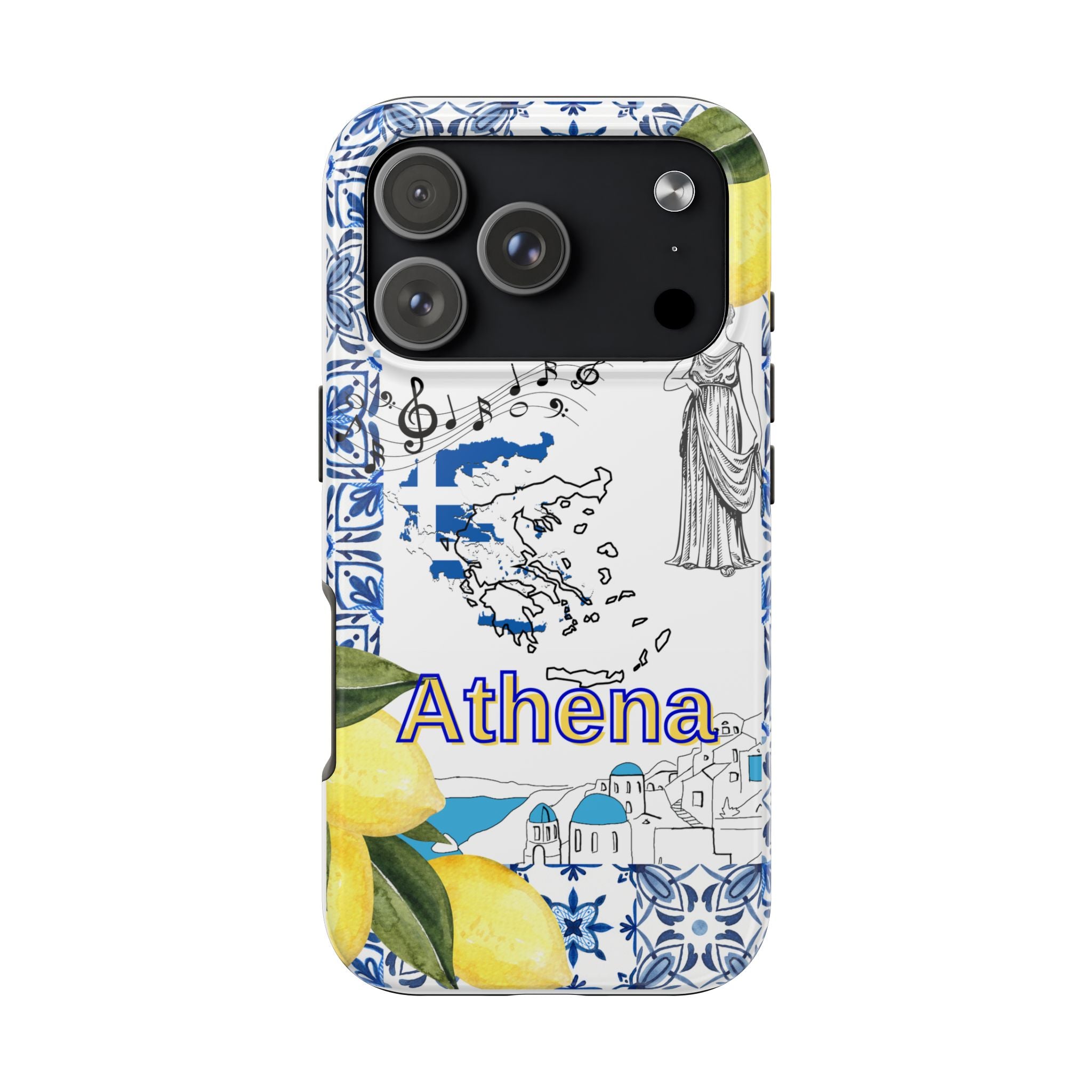 Greece Personalized Phone Case