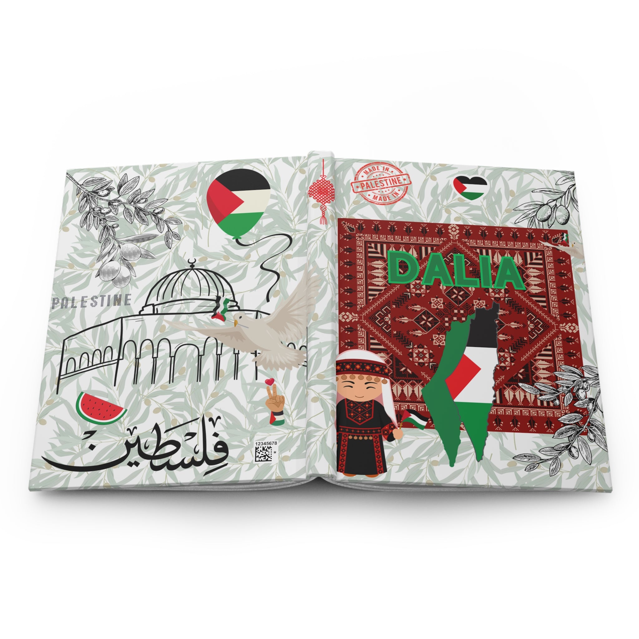 Palestine Hardcover Journal