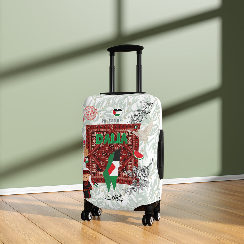 Palestine Map Luggage Cover