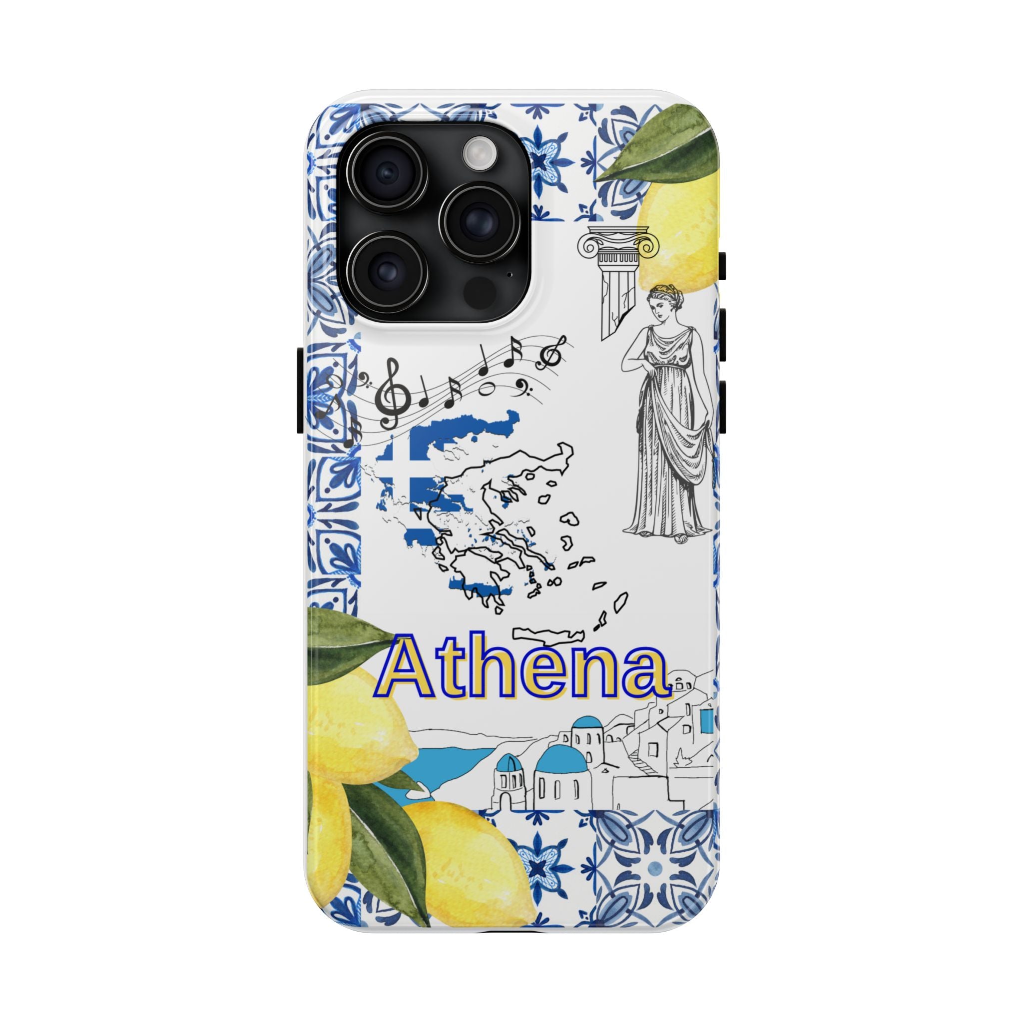 Greece Personalized Phone Case