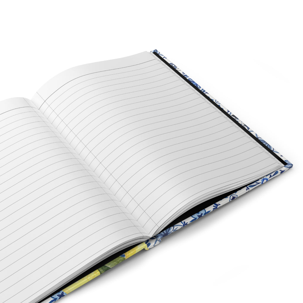 Greece Hardcover Journal — Matte Travel Notes & Greek-Inspired Notebook