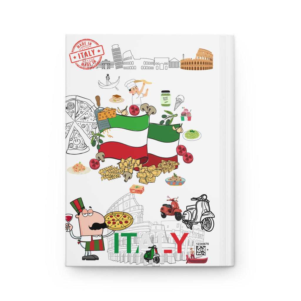 Italy Hardcover Journal — Matte Travel Notebook