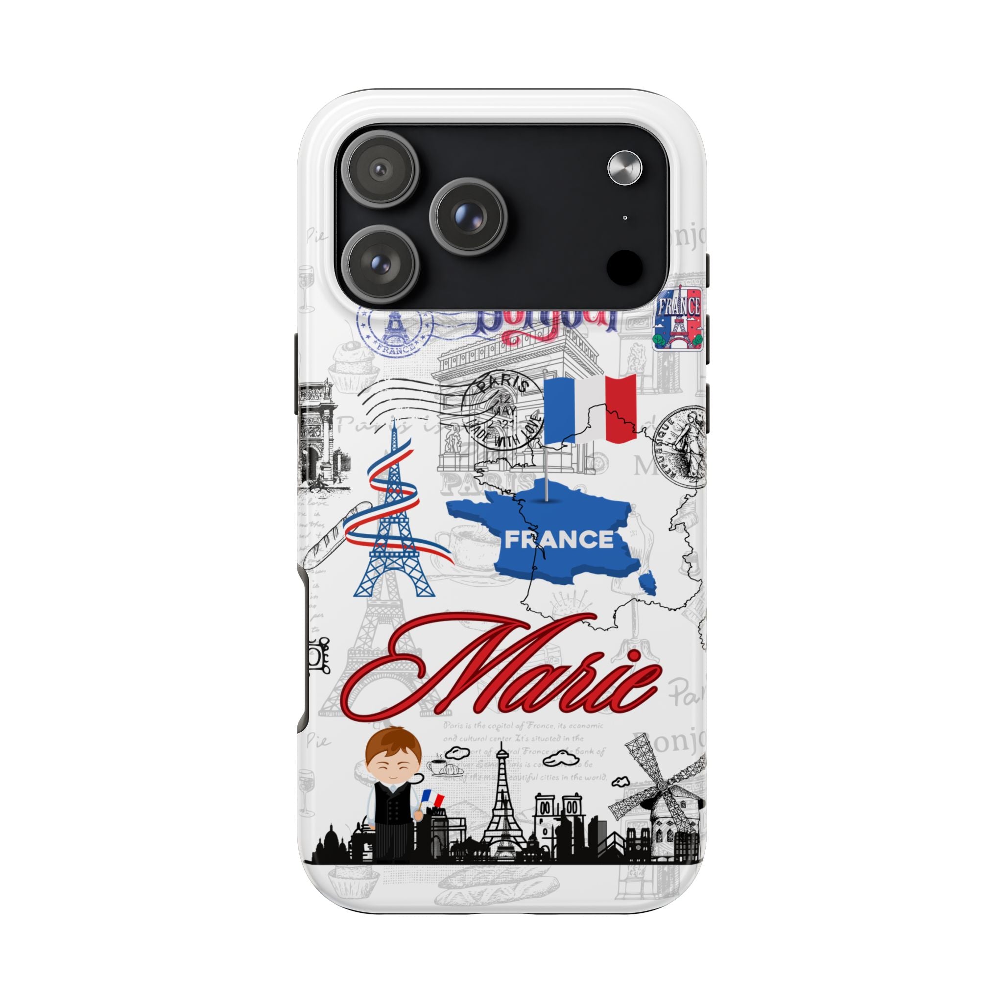 Personalised France Phone Case