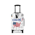 USA Map Luggage Cover