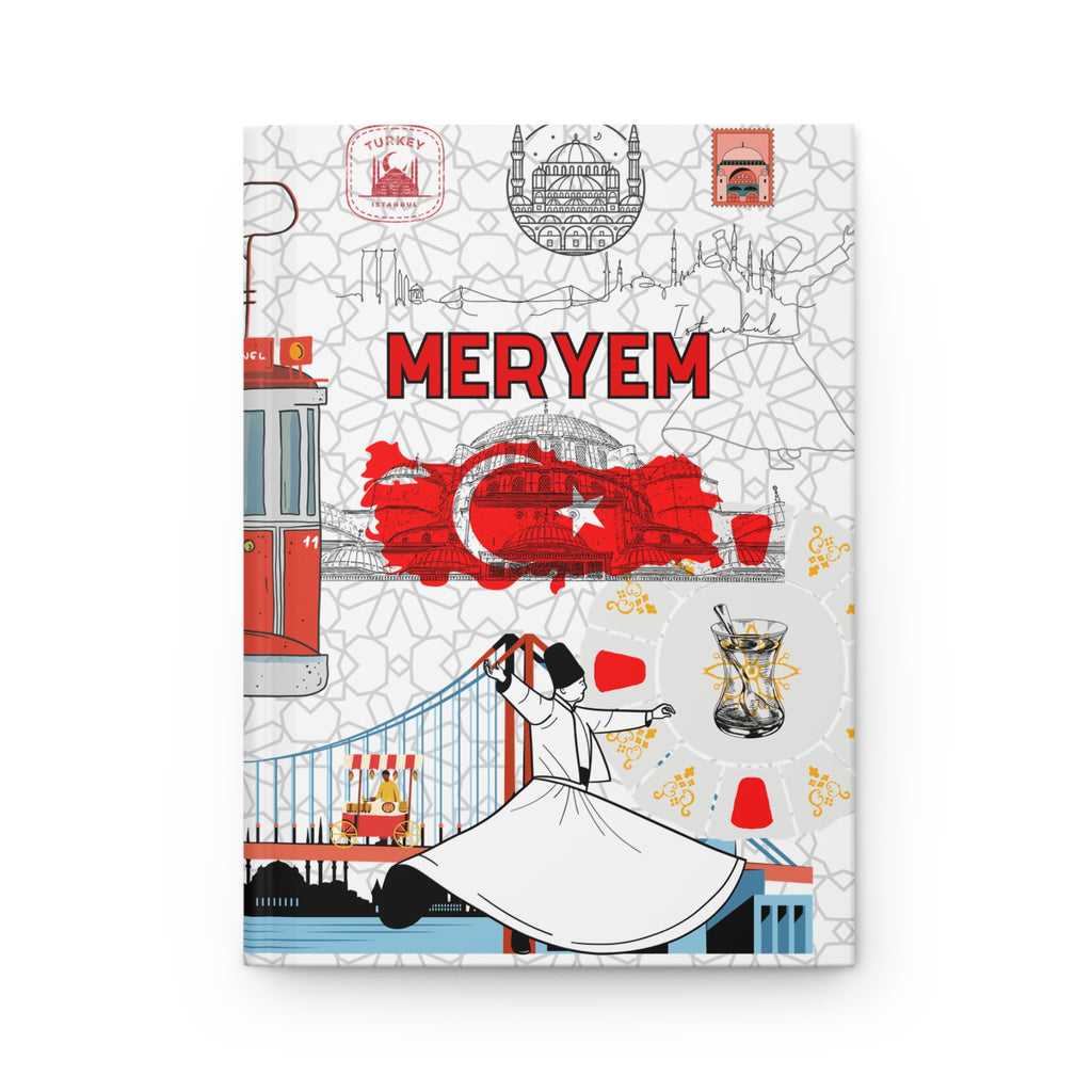 Turkey Istanbul Hardcover Journal — Matte Travel Notebook