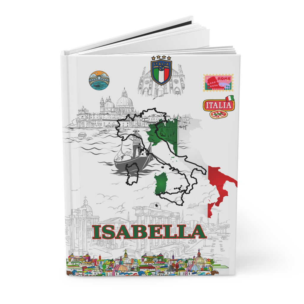 Italy Hardcover Journal — Matte Travel Notebook