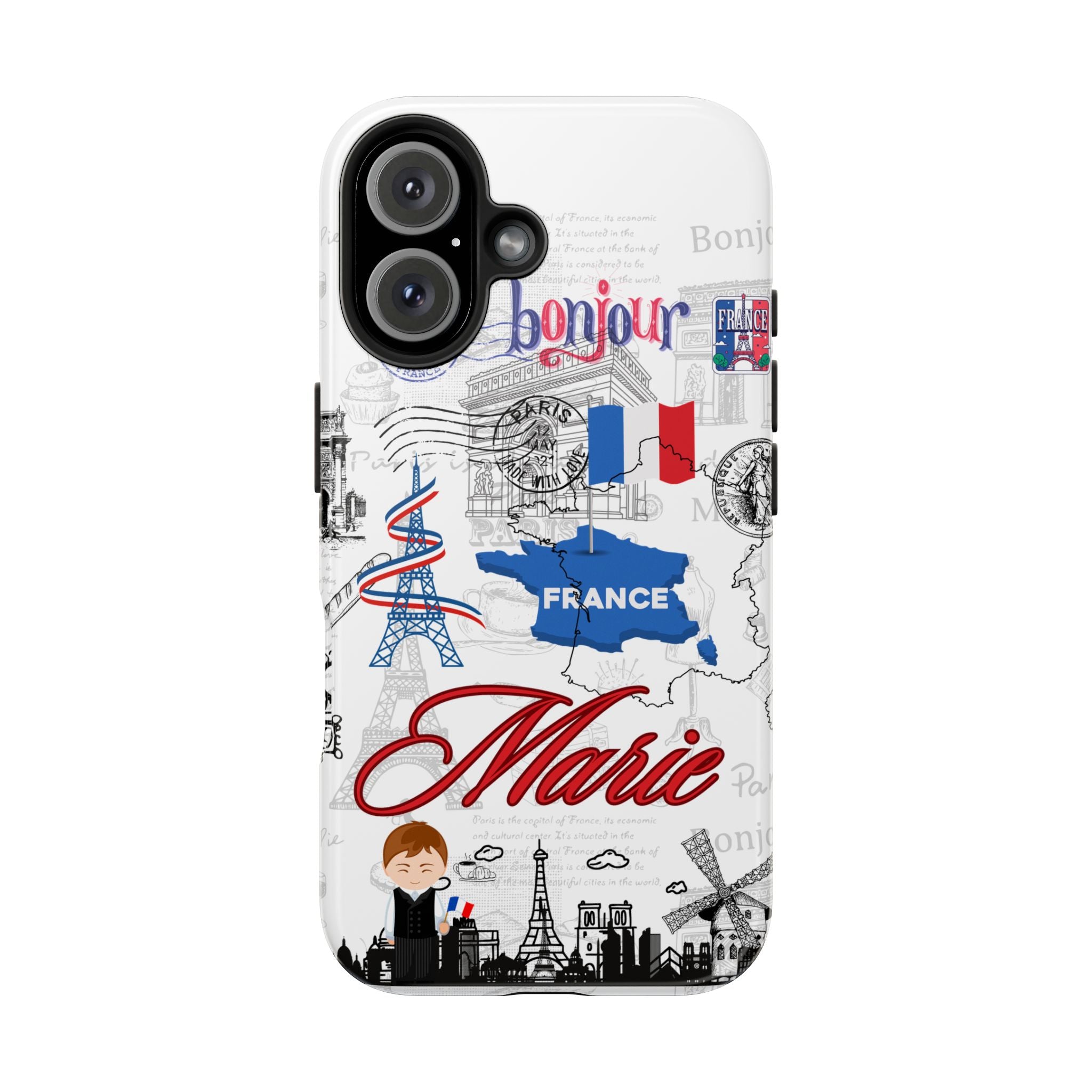Personalised France Phone Case