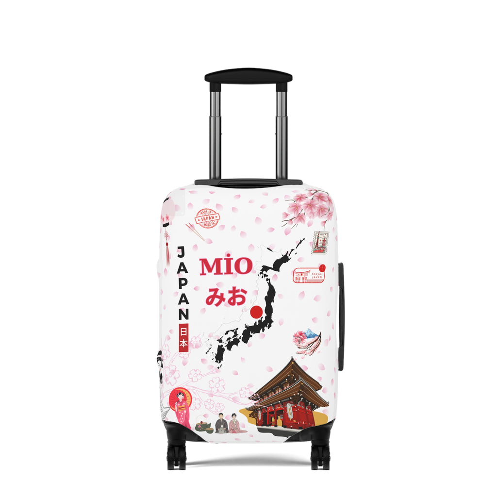Japan Map Luggage Cover