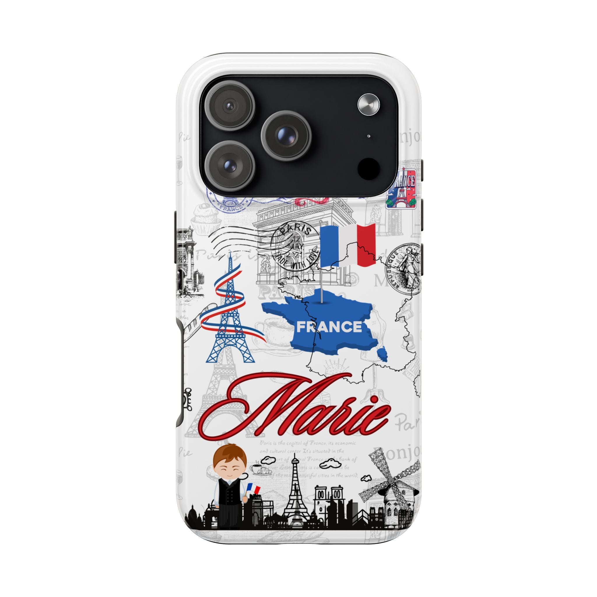 Personalised France Phone Case